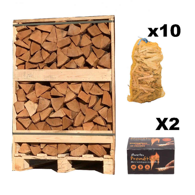 Pack Sérénité - Palette en 50 cm - bois sec – Image 4